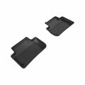 3D Maxpider Kagu Second Row Floor Mat for 2018 Audi Q5 - Black L1AD04721509